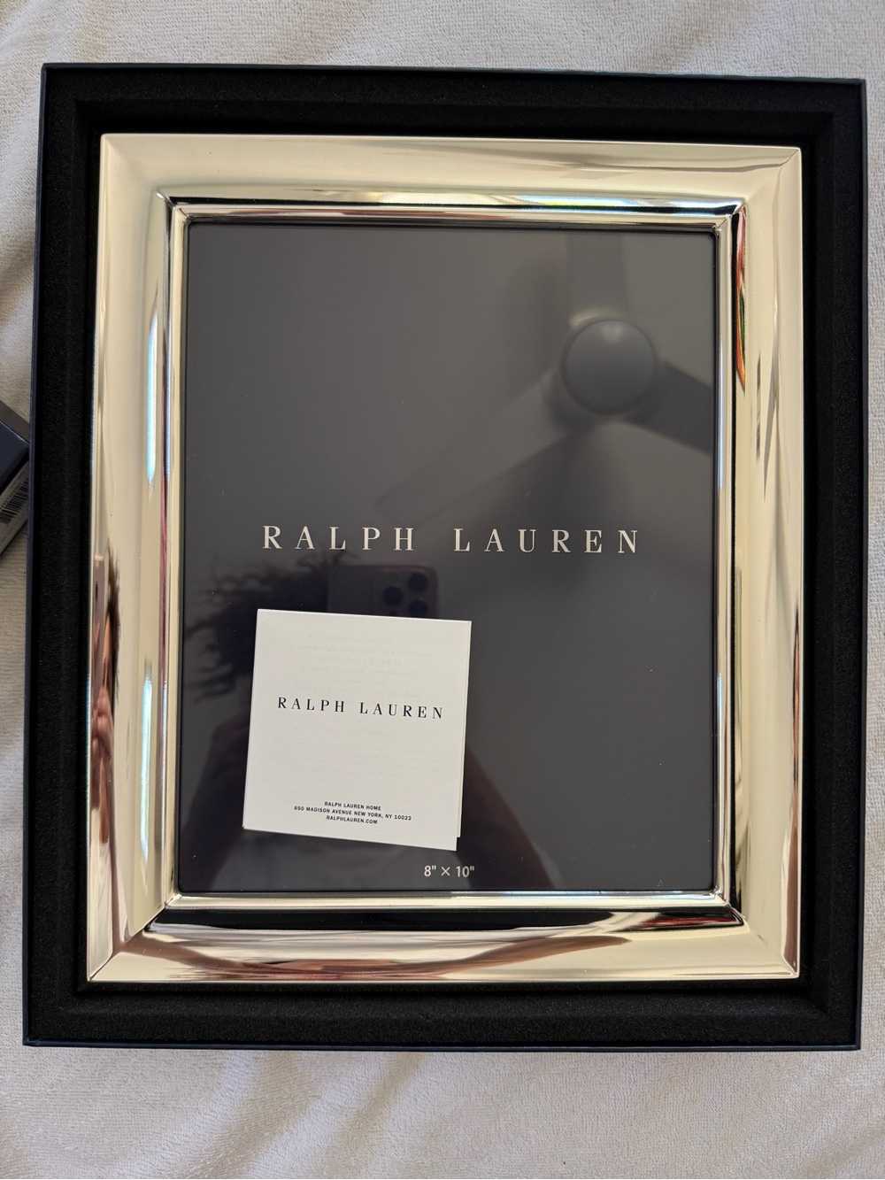 NWT Ralph Lauren Olivier Silver-Plated 8x10 Frame - Picture 5 of 7